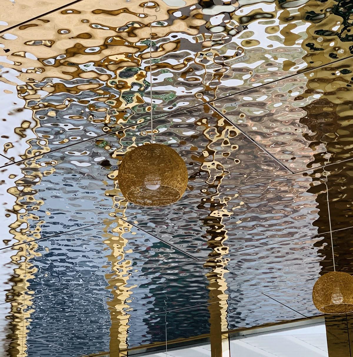 Stainless steel ceiling and wall system